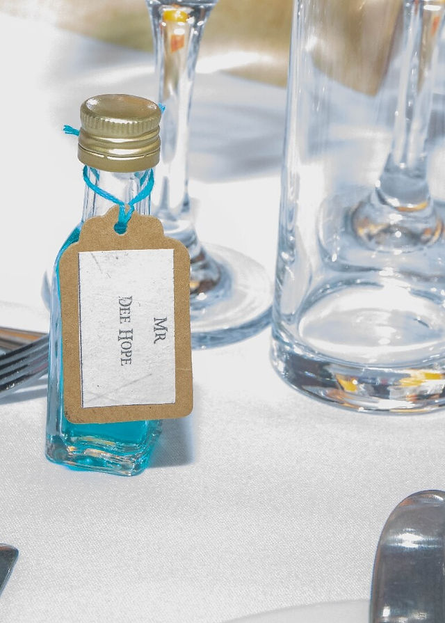 Halloween wedding favour