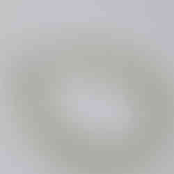 Peridot necklace on white background