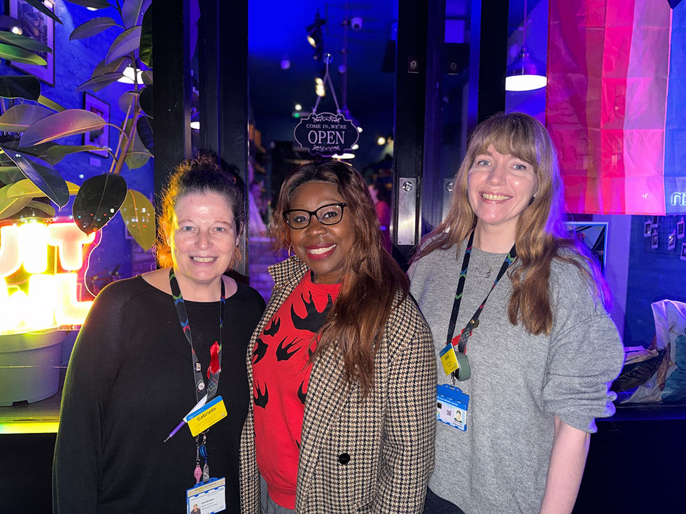 The nurses from 10 Hammersmith Broadway who administered the vaccines