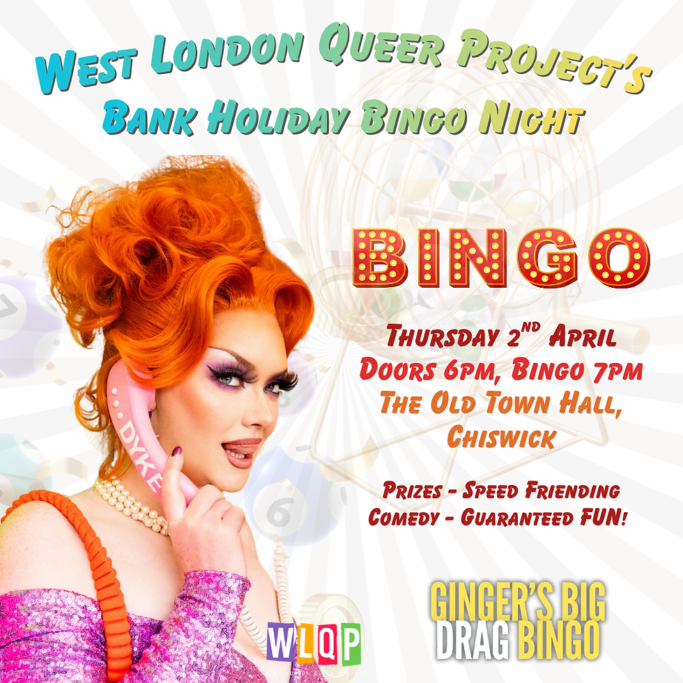 Ginger's Big Drag Bingo - Bank Holiday Bingo Night