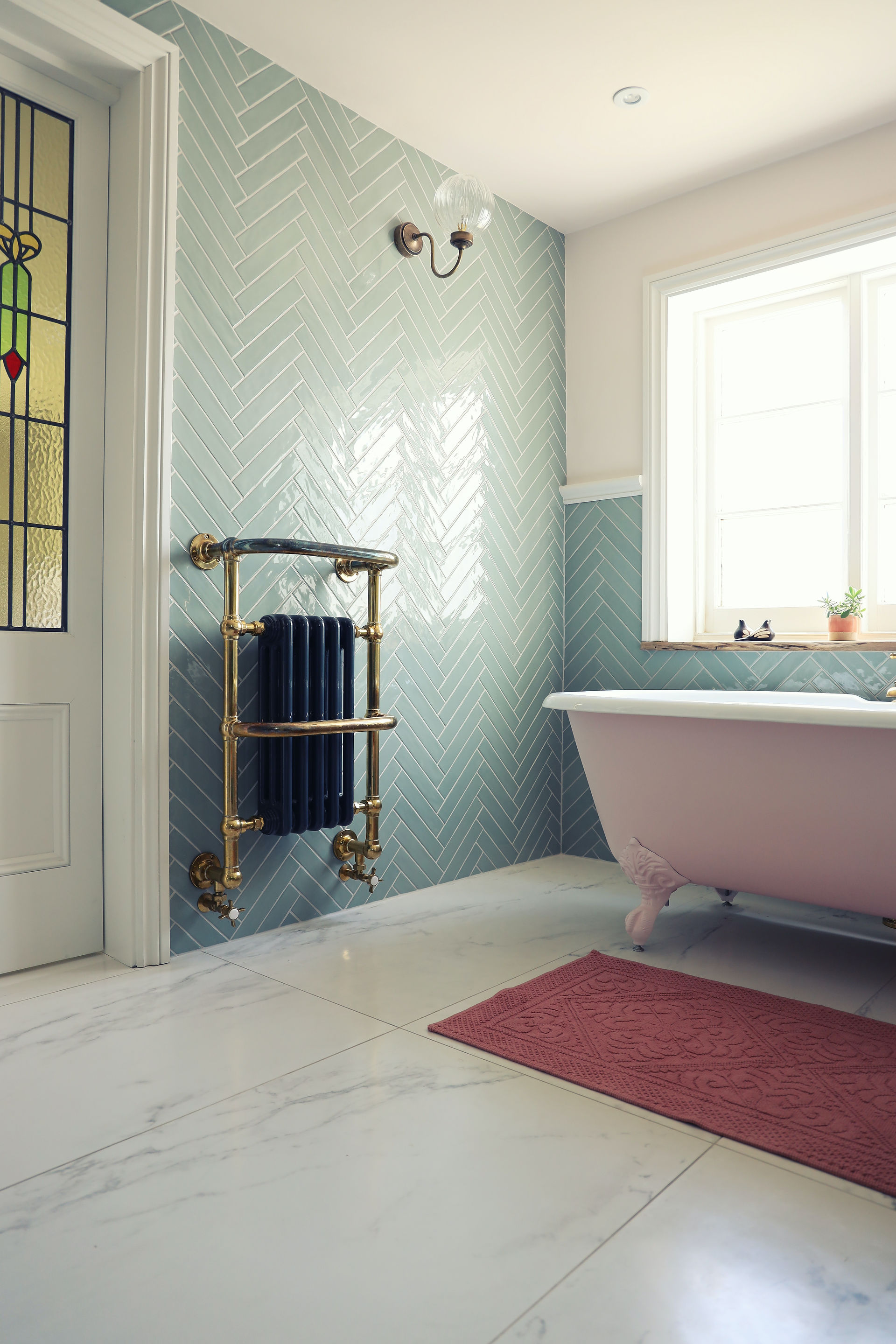 boho bathroom design