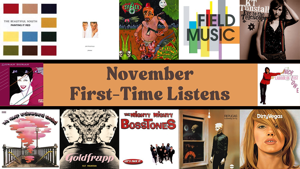 New (to Me) Music - November