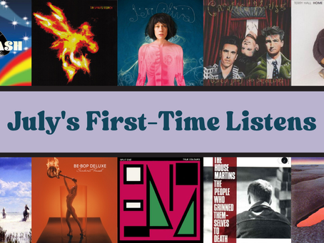 New (to me) Music - July