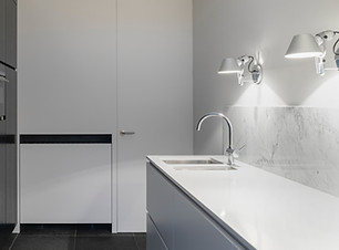 Modern White Kitchen