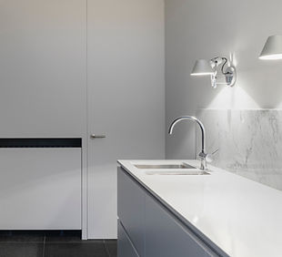 Modern White Kitchen