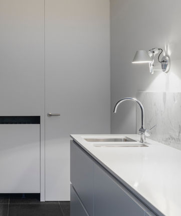 Modern White Kitchen