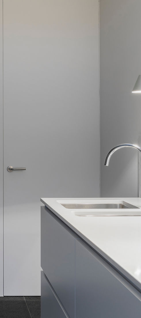 Modern White Kitchen