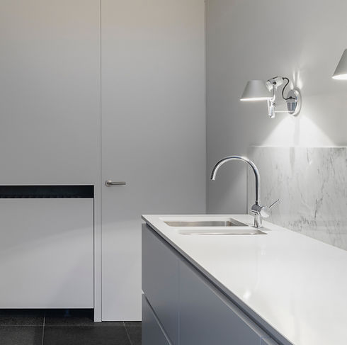 Modern White Kitchen