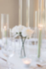 Detail shot of table at wedding in Grapevine Texas