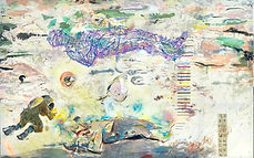 HöLDERLIN._LOG._190x300__cm._Oil_on_can
