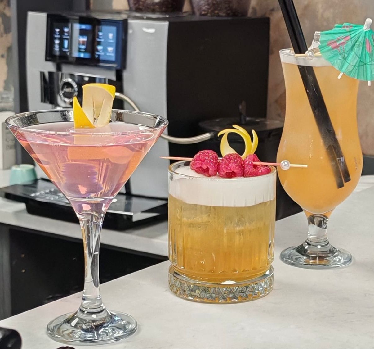 Arranged Food and Objects