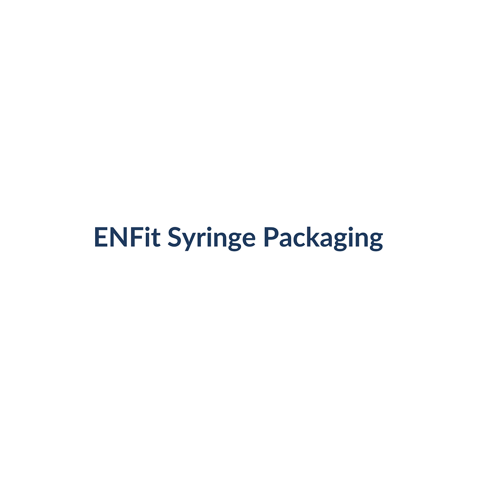 ENFit Syringe Packaging