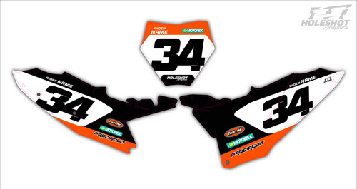 KTM R5 NUMBERS SET | Holeshot Graphics