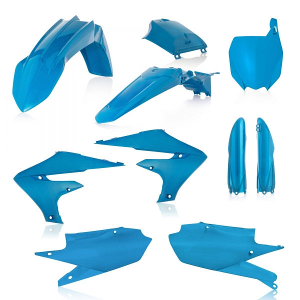 ACERBIS PLASTIC KIT YZF 250 19-21 450 18-22 LIGHT BLUE