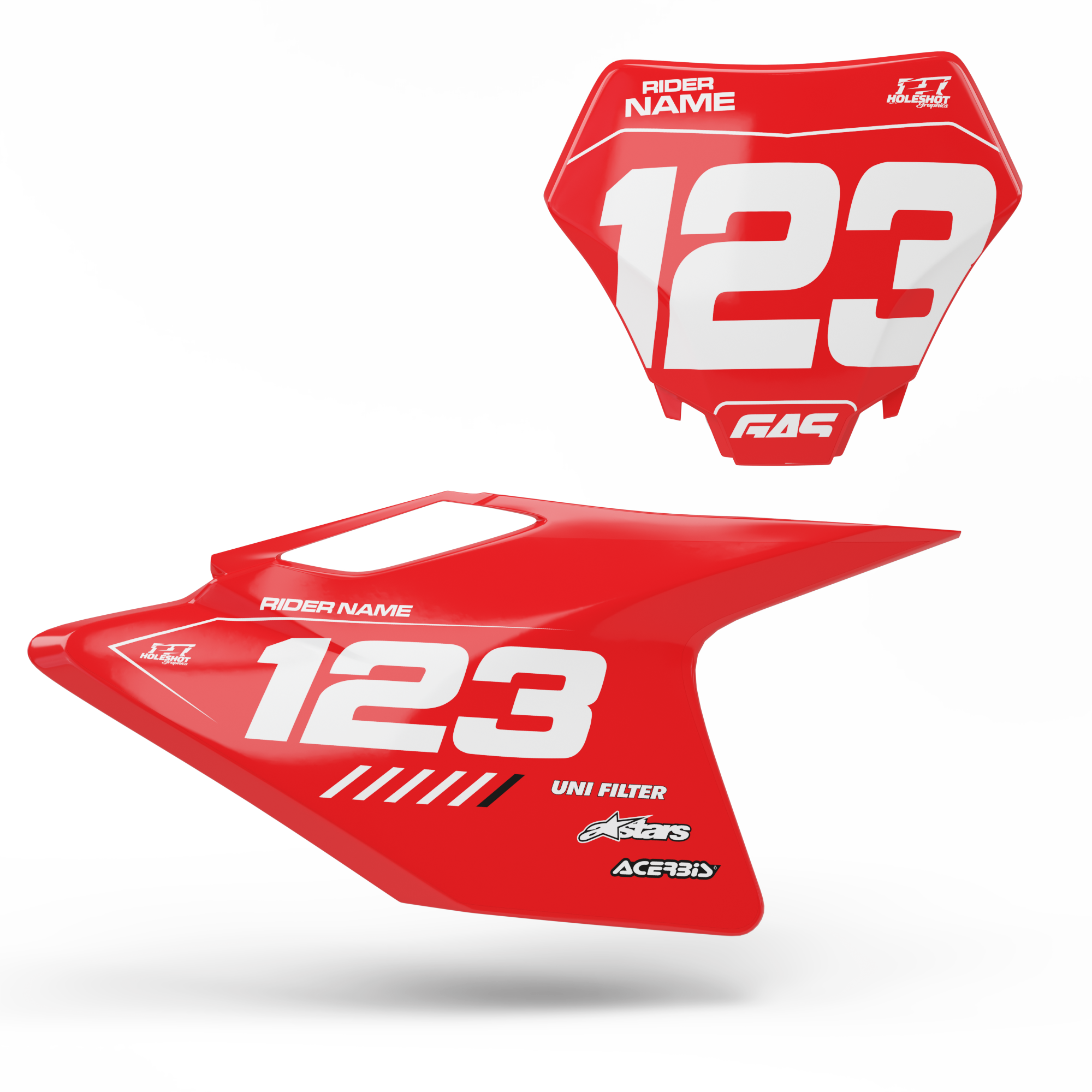 GASGAS "STADIUM" NUMBERS SET