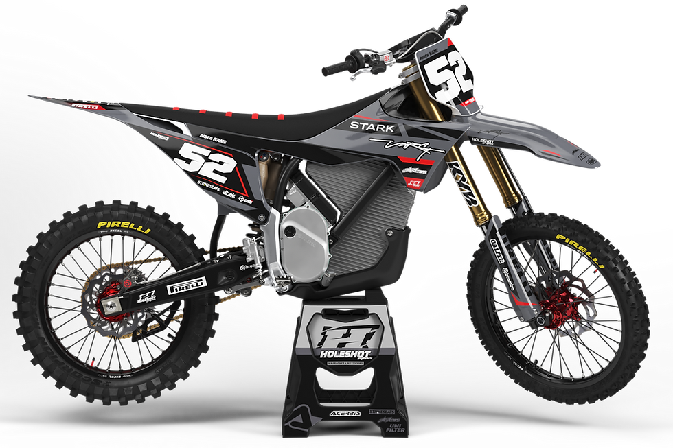 STARK VARG "VOLTAGE" GREY GRAPHICS KIT