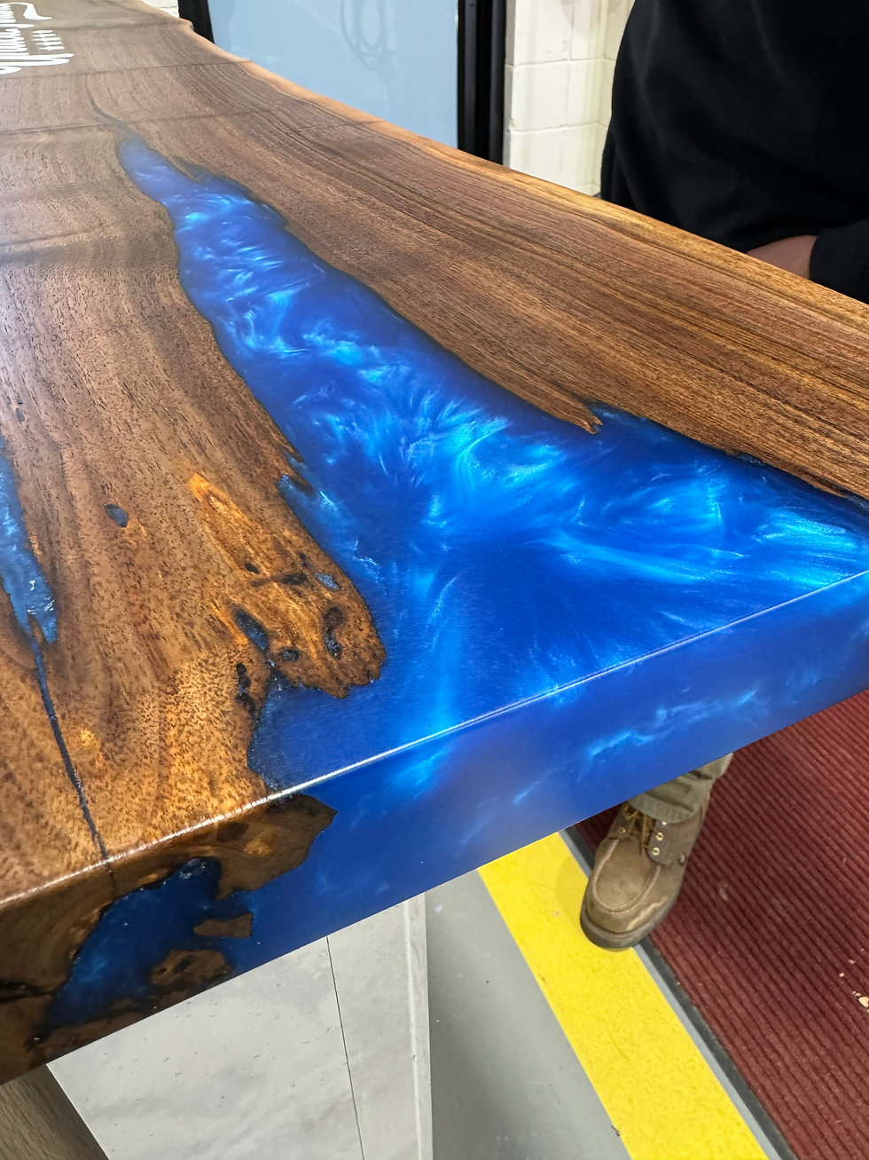 custom live edge tables