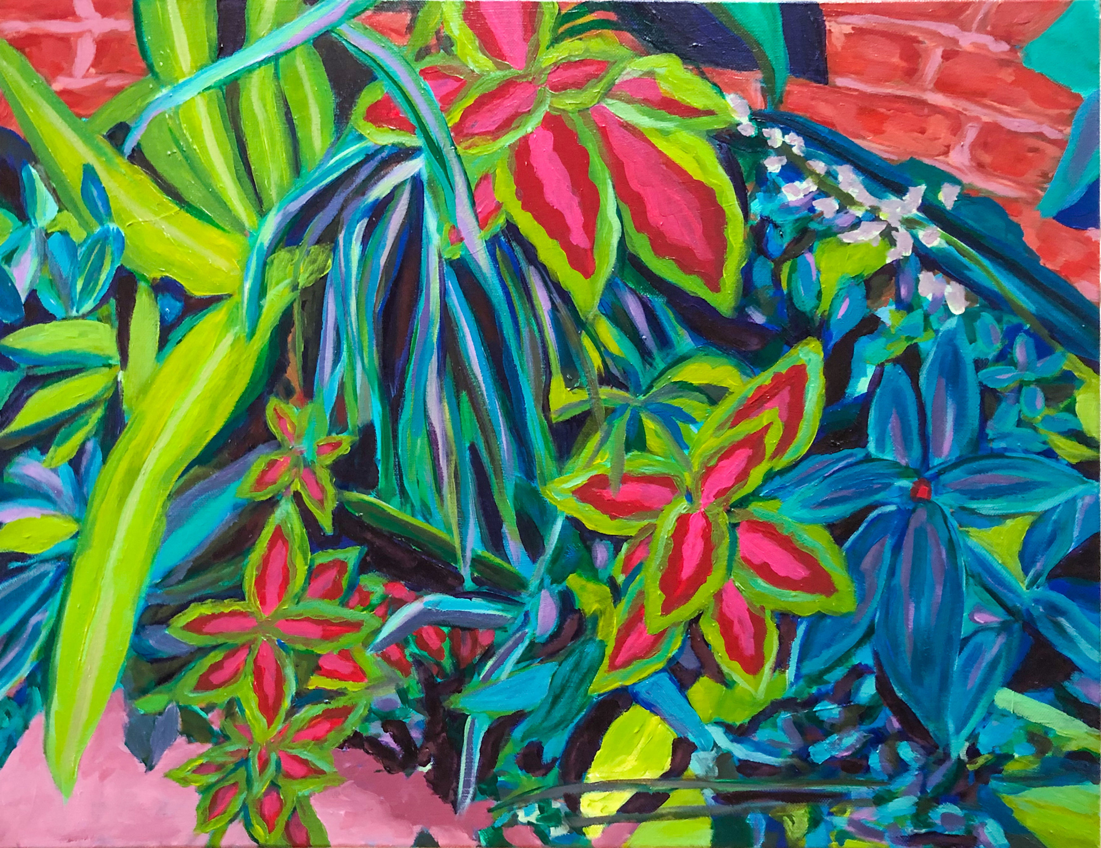 Alleyway Jungle [Original Painting]