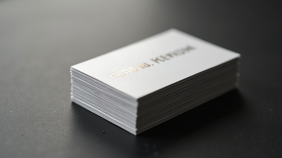 Business Card Printing Services in Nottingham: Your Ultimate Guide to Stand Out