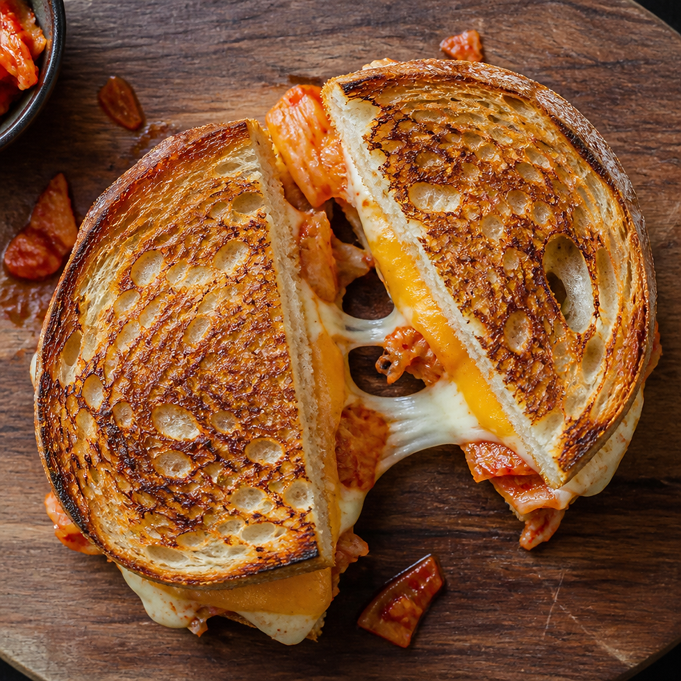 Kimchi Grilled Cheese