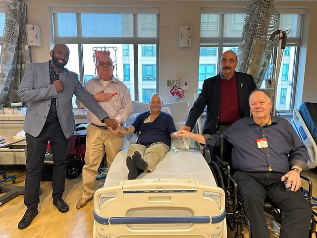 HeartBrothers surrounding patient