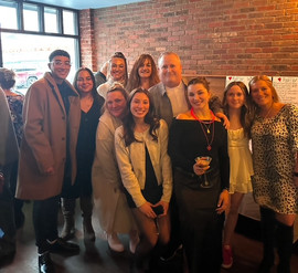 Mike with family and family of donor.