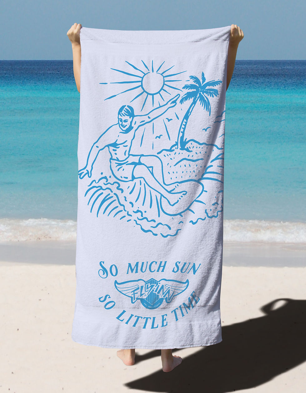 Beach Towel Mock Up