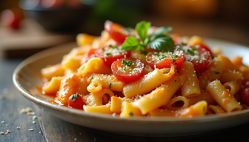 Family-Friendly Red Sauce Cottage Cheese Pasta Bake Recipe for Busy Nights