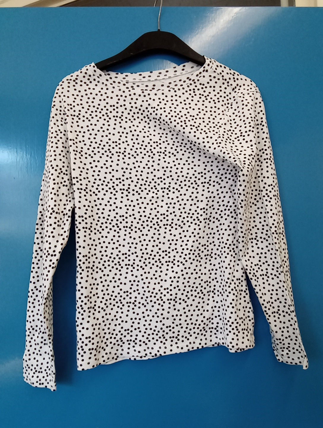 Pack Of 2 Womens Long Sleeved Patterned Tops - Papaya Size 12 Uk