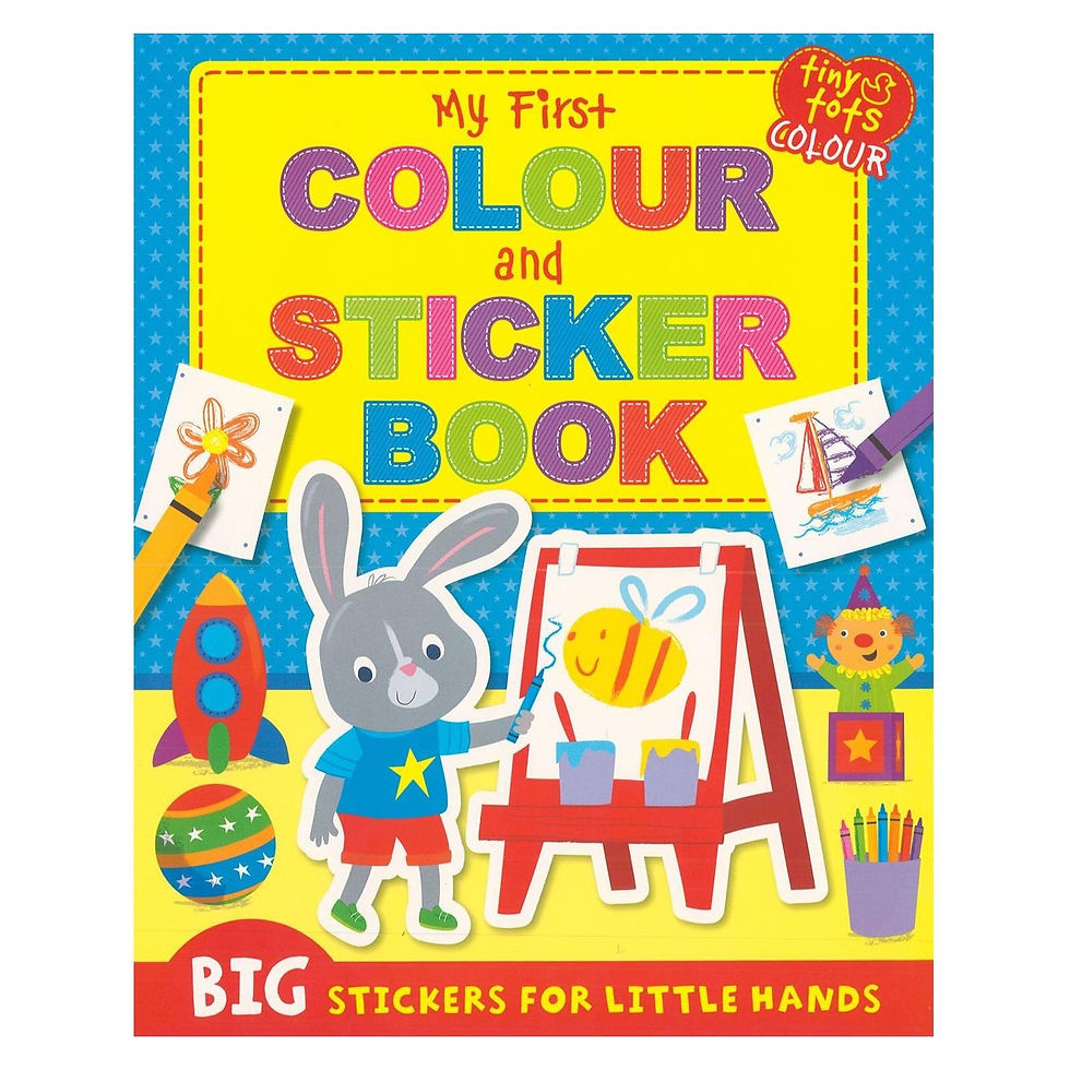 Igloo Books Tiny Tots My First Colour and Sticker Book