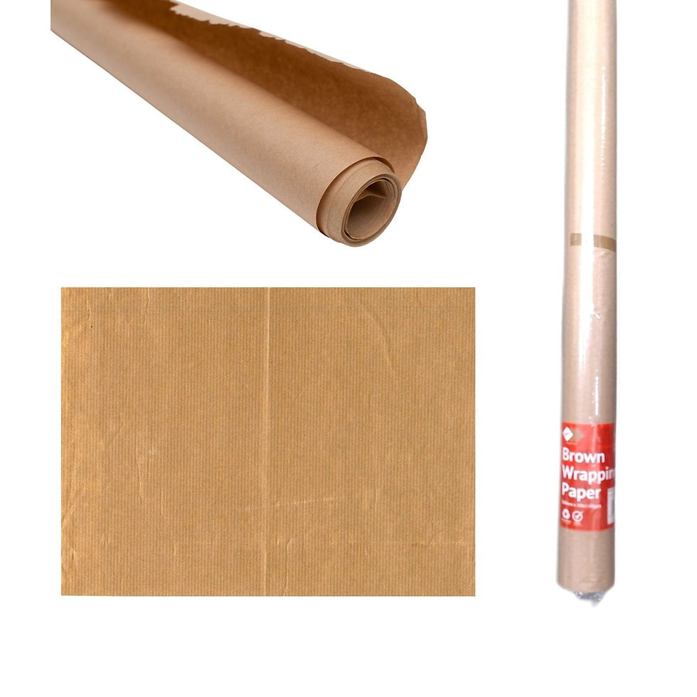 Wrap-It 500mm x 10m Brown Wrapping Paper 60gsm Postal Roll