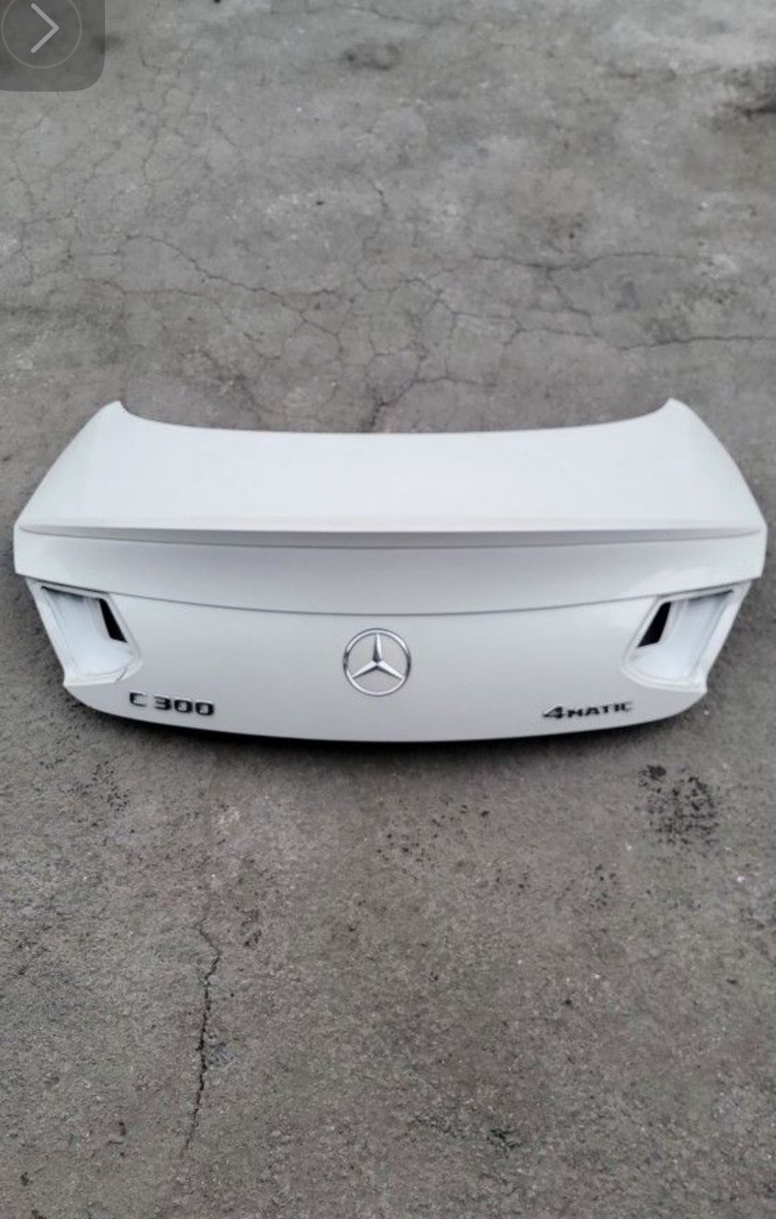 2017/2018 Mercedes C300 Coupe Trunklid Assembly