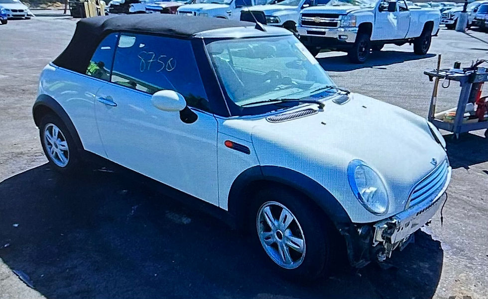 Thumbnail: 2008 Mini Cooper car vehicle 1.6 for parts