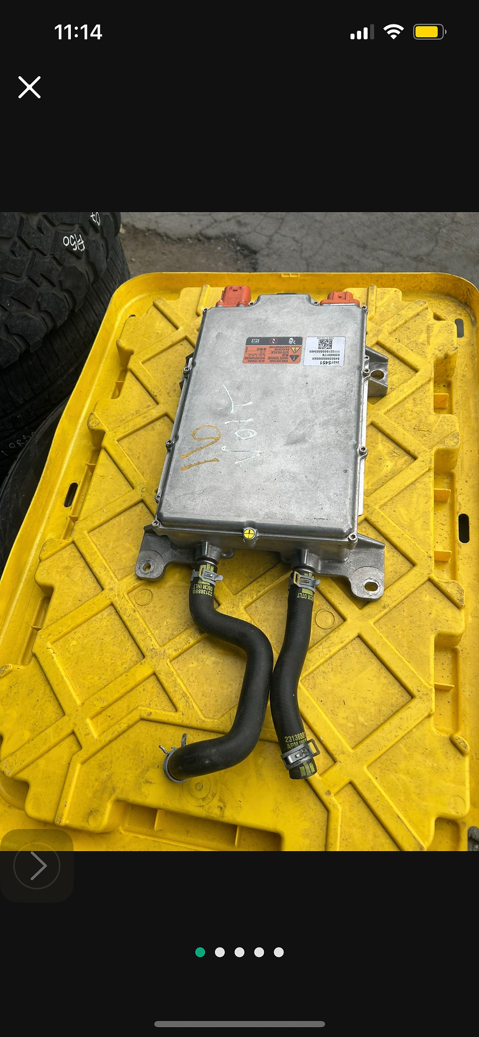Thumbnail: 2016 CHEVY VOLT OEM Hybrid Battery Inverter Converter