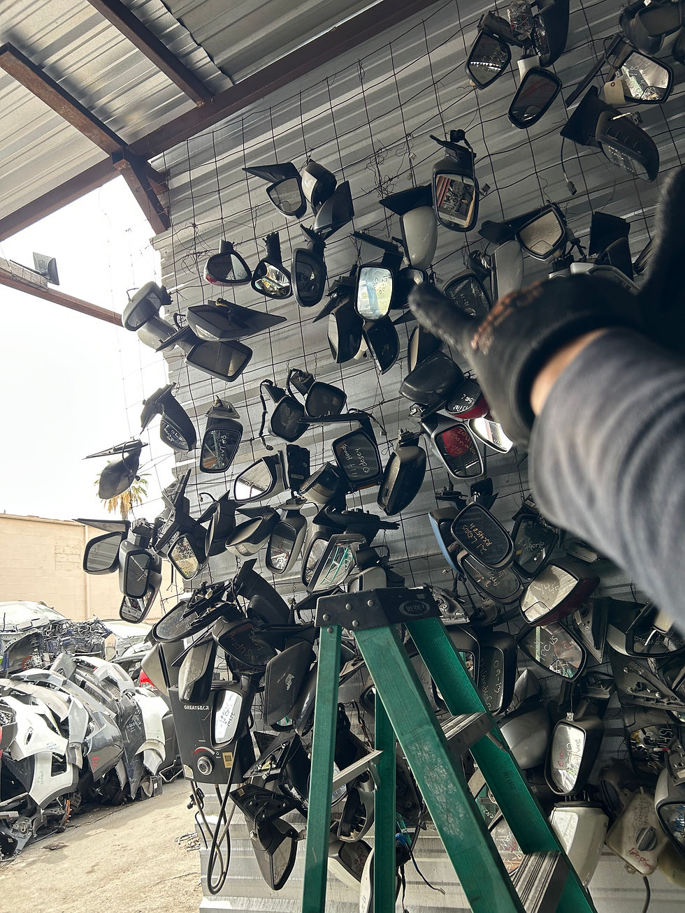 Thumbnail: 2009-2014 Nissan cube left driver mirror