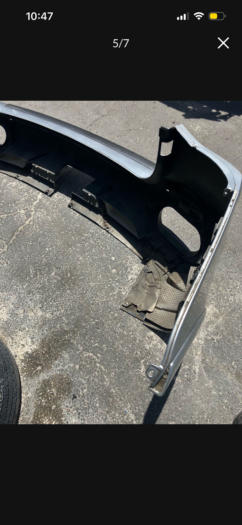 Thumbnail: 2009 Porsche Cayenne Turbo Rear bumper cover