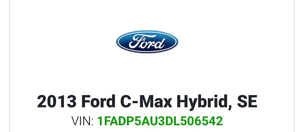 Thumbnail: 2013 ford Cmax 2.0 for parts fwd