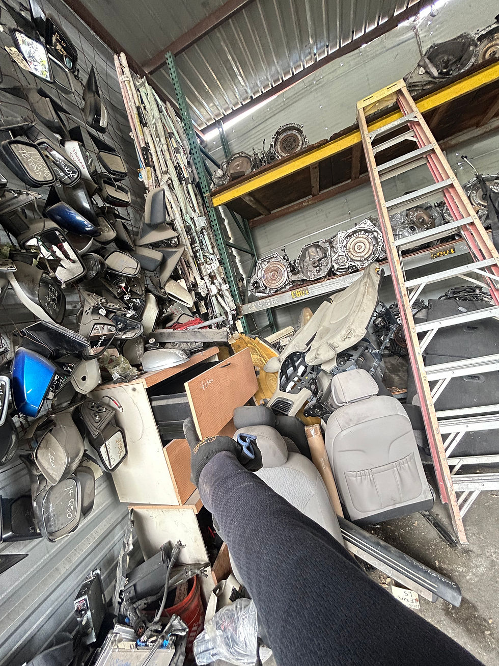 Thumbnail: 2014-2016 Chevy Malibu left driver knee curtain  part