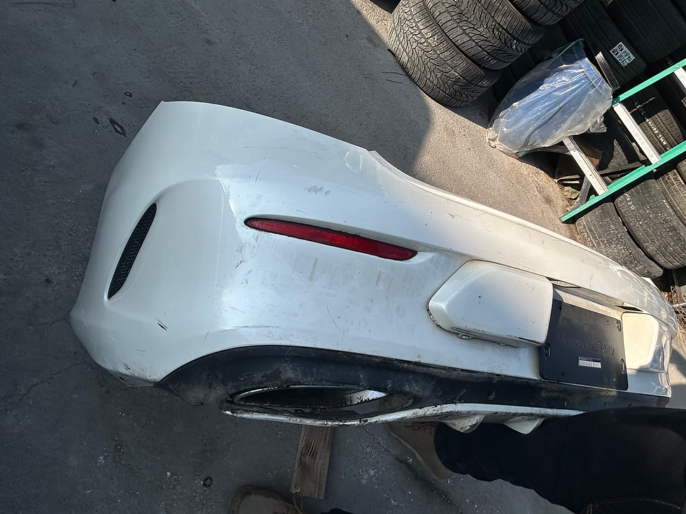 Thumbnail: 2017-2018 Mercedes Benz C300 AMG Rear Bumper 