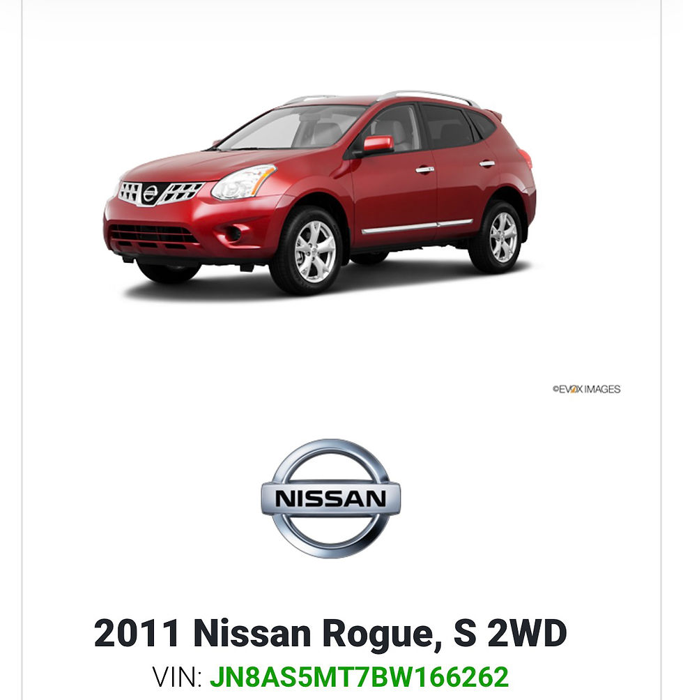 Miniatura: 2011-2015 Nissan Rogue transmission 2wd 2.5