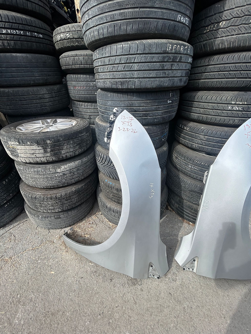 Thumbnail: 2013-2017 Cadillac XTS Left Driver Fender $190 Right Passenger Fender $290