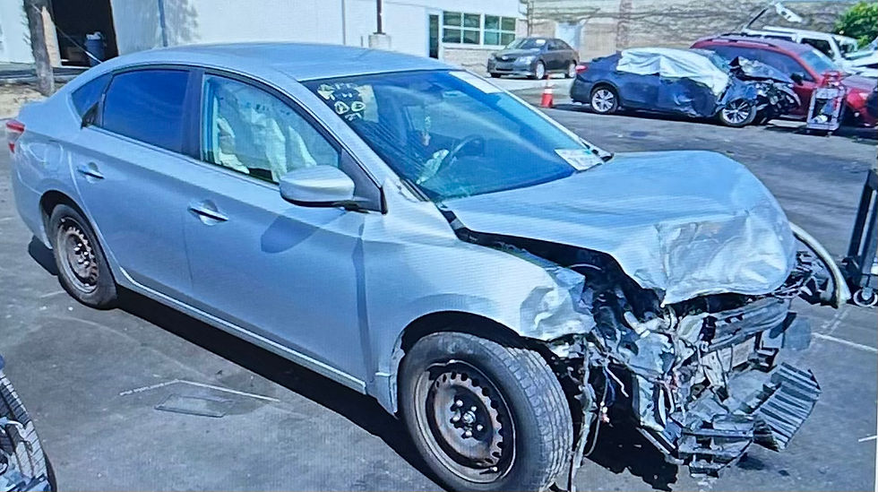 Thumbnail: 2015 Nissan Sentra automatic for parts only