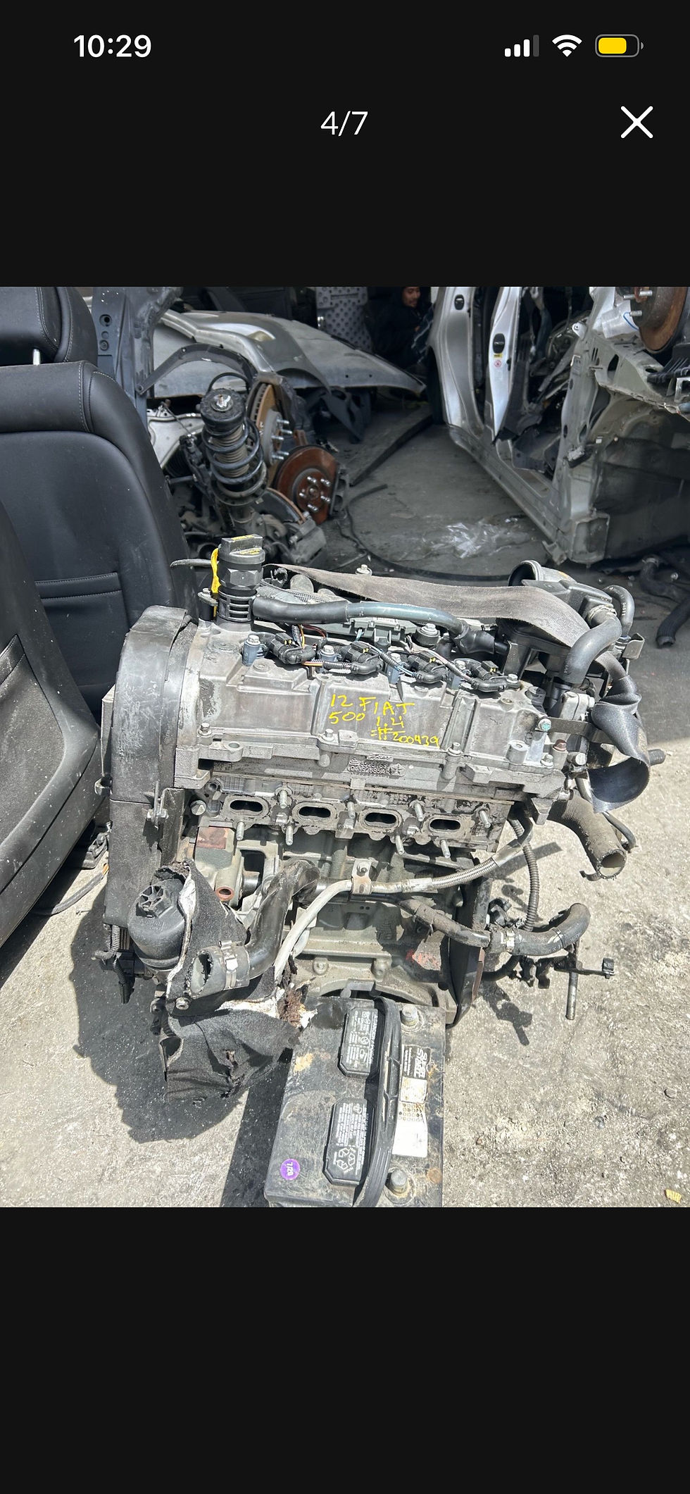 Miniatura: 2012-2017 Fiat 500 1.4 engine 
