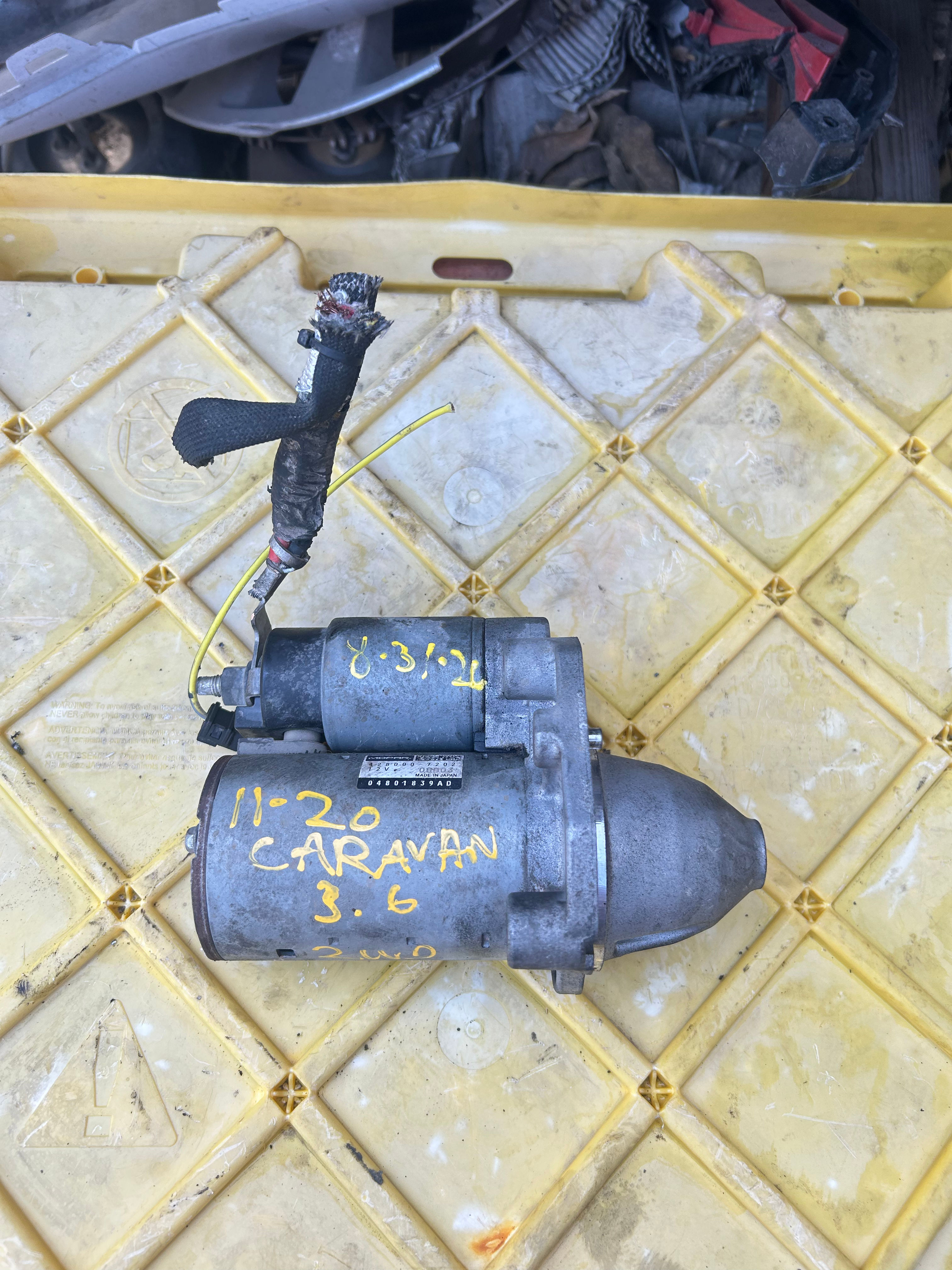 2011-2020 Dodge Caravan 3.6 starter 
