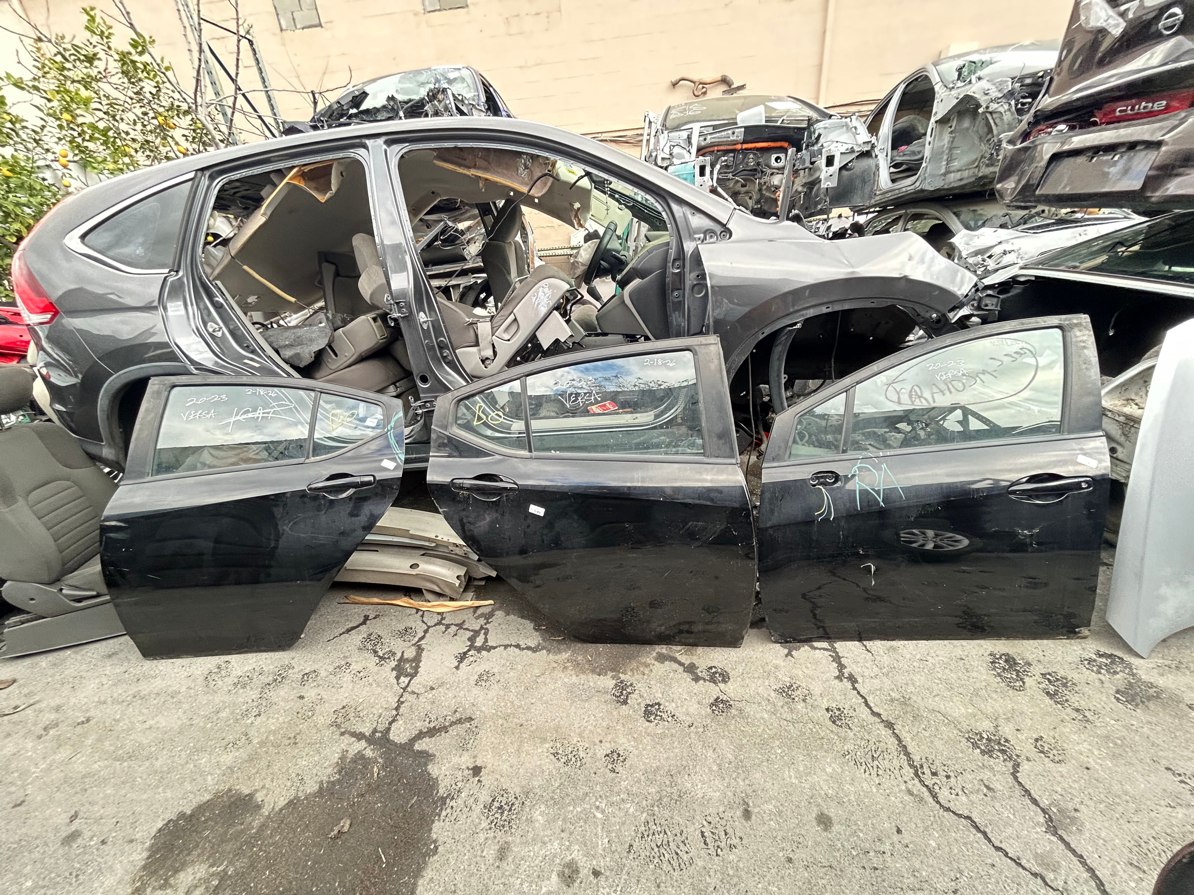 2020-2023 Nissan Versa Left Driver Door Right Passenger Door