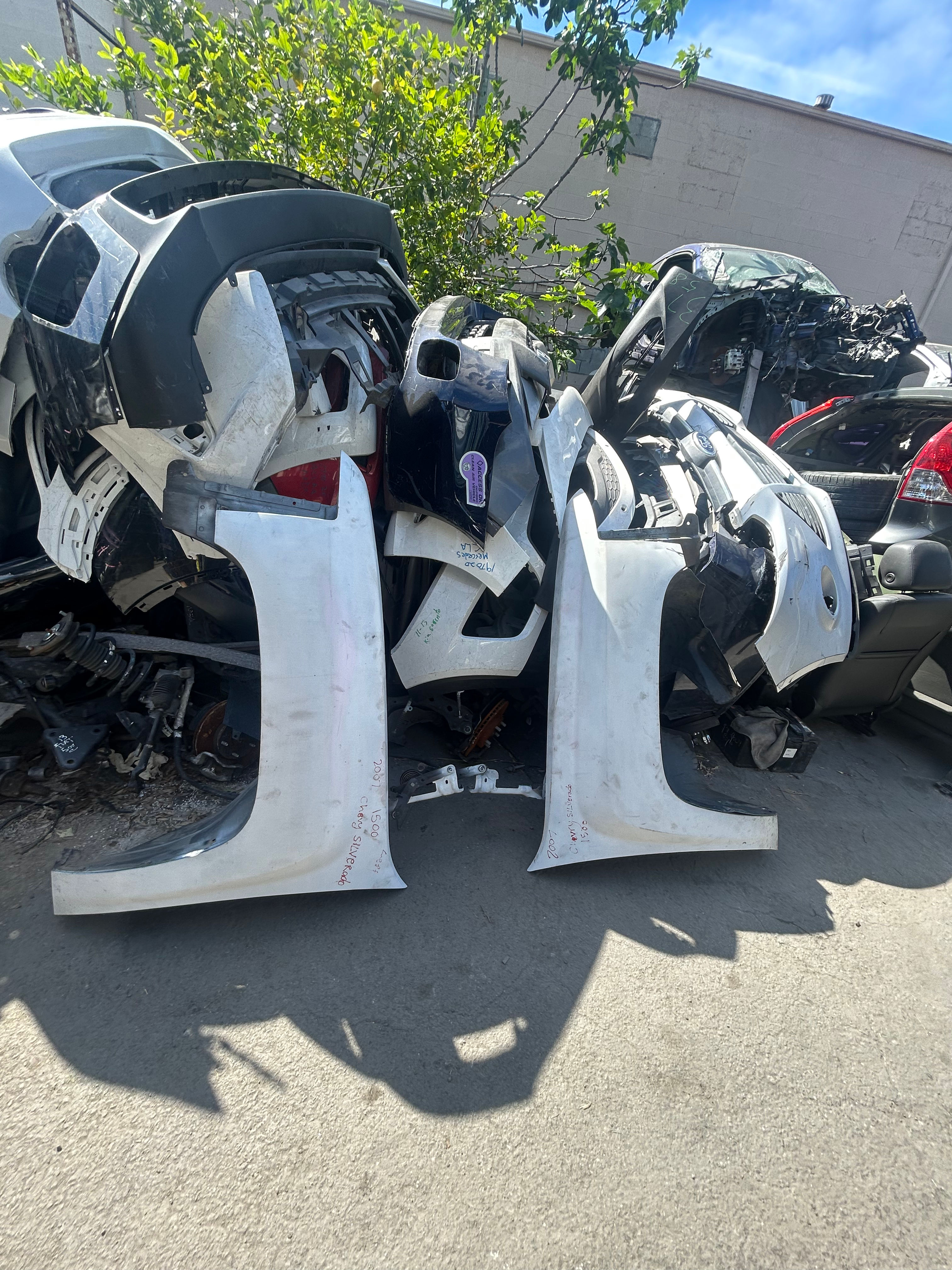 2007-2013 Chevy Silverado left driver fender $375 right passenger fender $375