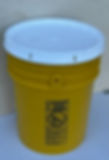 Refurbished 5 Gallon Buckets with Lids Suggested Donation or more 