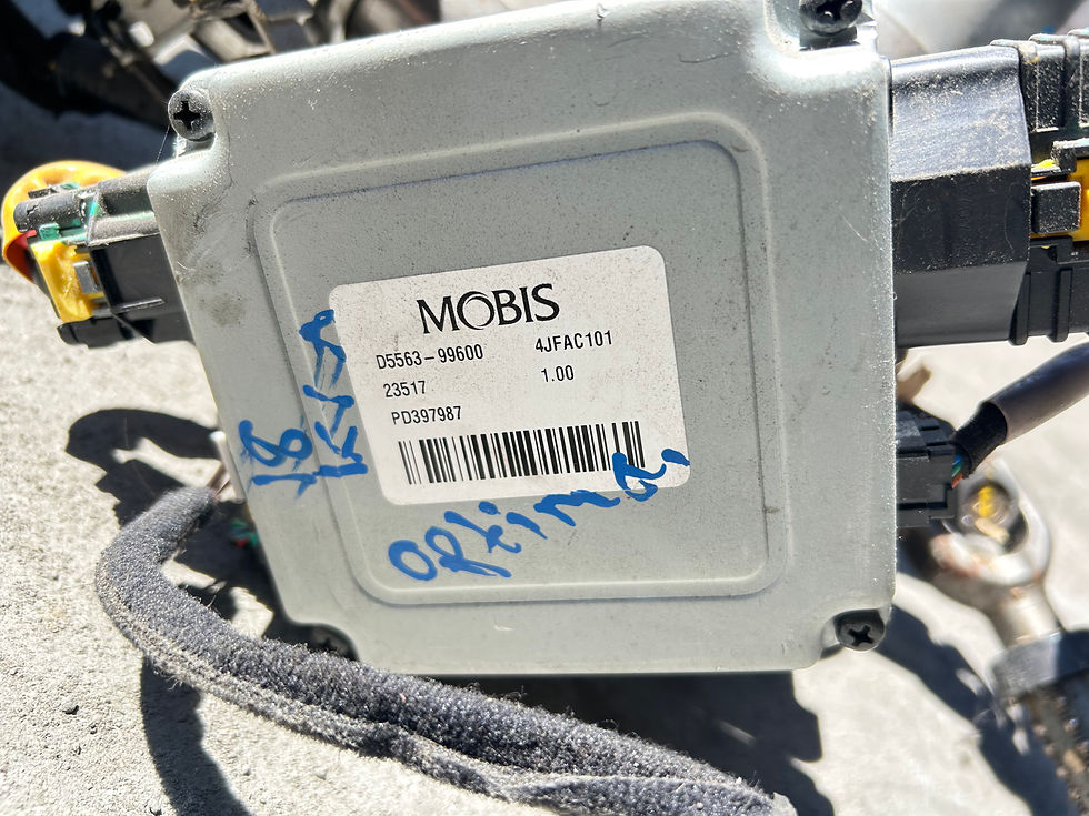 Thumbnail: 2016-2020 Kia optima steering wheel with ignition switch key