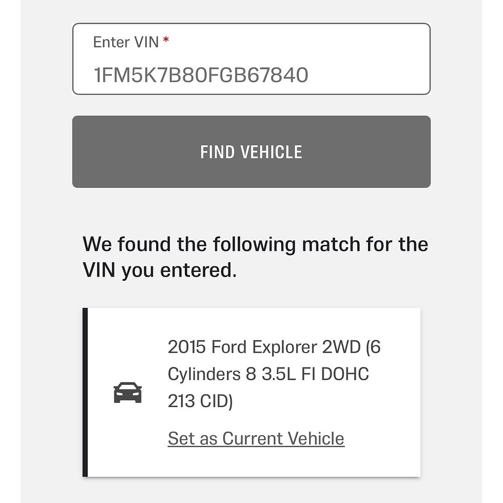 Thumbnail: 2015 Ford Explorer Engine 3.5 Non Turbo Non Oil Cooling 