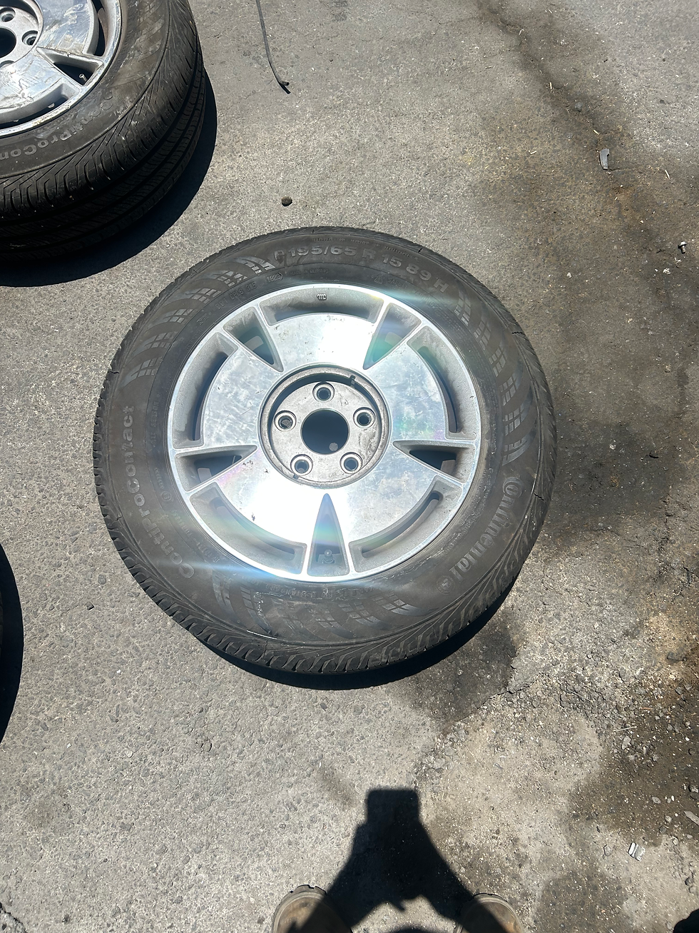 Thumbnail: 195/65 R15 Rims And Tires (4) Set 